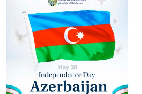 Özbəkistan XİN Azərbaycan xalqını 28 May – Müstəqillik Günü ilə bağlı təbrik etdi