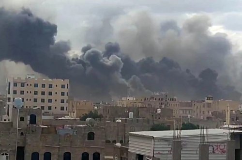 İsrail Ordusu Səna hava limanına zərbə endirib