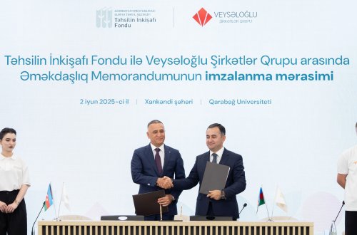Veysəloğlu Şirkətlər Qrupundan Qarabağ Universitetinə təhsil dəstəyi – 50 tələbəyə təqaüd ayrıldı