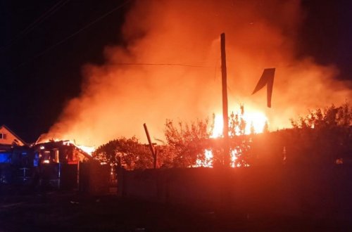 Ukraynanın Çerniqov vilayətinə PUA-larla hücum olub, 5 nəfər ölüb