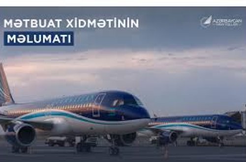 AZAL təhlükəsizlik məqsədilə Bakıdan Mumbai, Dammam və Lahora reysləri ləğv edib