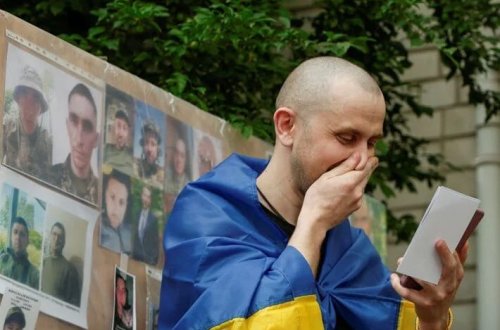 Ukrayna əsgərləri və mülki şəxslərin cəsədləri Kiyevə çatdırılıb