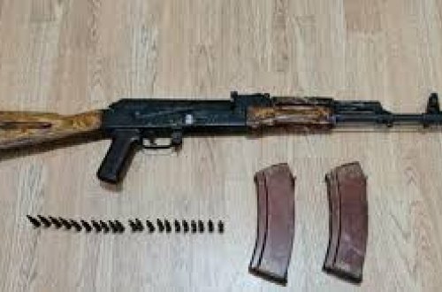 Sumqayıtda avtomat silah və sursatlar aşkarlanıb