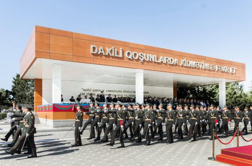 DİN-in Hərbi İnstitutunda növbəti buraxılış mərasimi keçirilib