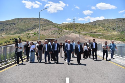 Azərbaycan Dövlət Su Ehtiyatları Agentliyi Laçın rayonunda yerləşən Zabuxçay su anbarına mediatur təşkil edib