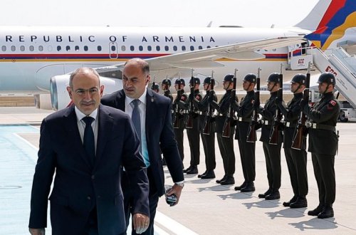 Paşinyan Türkiyədə işgüzar səfərdədir
