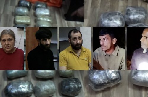 Azərbaycanda beş nəfər 60 kiloqram narkotiklə tutuldu