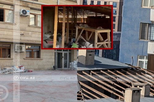 Yasamal rayonunda qanunsuz tikinti: 