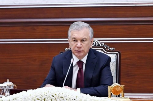 Özbəkistan Prezidenti Azərbaycana dövlət səfərinə gəlib