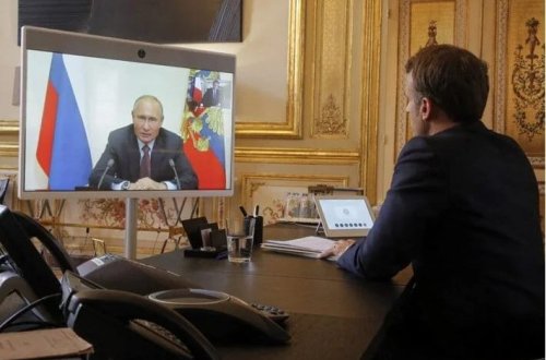 Putin və Makron telefonda danışıb: 2022-ci ildən bəri ilk görüş