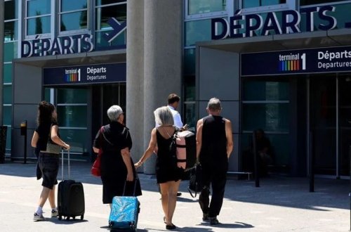 Fransada 30000 sərnişinin uçuşu ləğv edildi