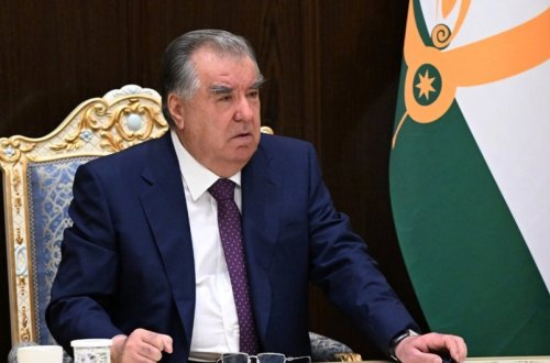 Tacikistan Prezidenti ECO sammitində iştirak etmək üçün Azərbaycana yola düşüb