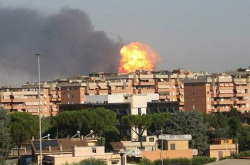 Romada yanacaqdoldurma məntəqəsində partlayış olub, 21 nəfər yaralanıb