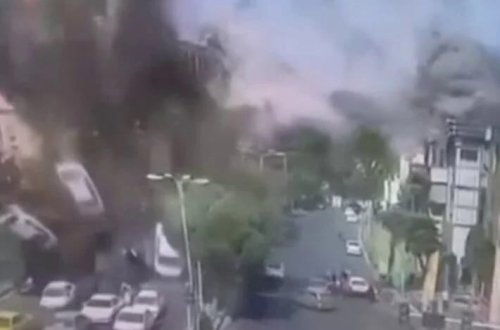 İsrailin Tehrana zərbə endirdiyi anın görüntüləri ortaya çıxıb