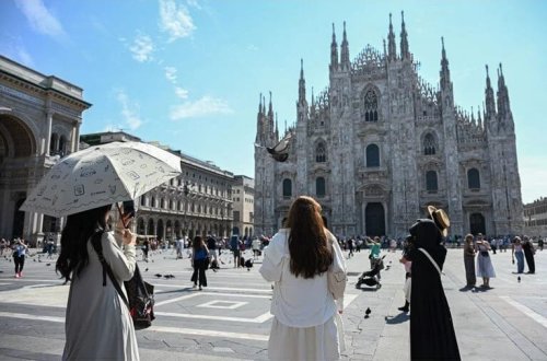 İtaliya yanır: Milanda asfalt əriyir 
