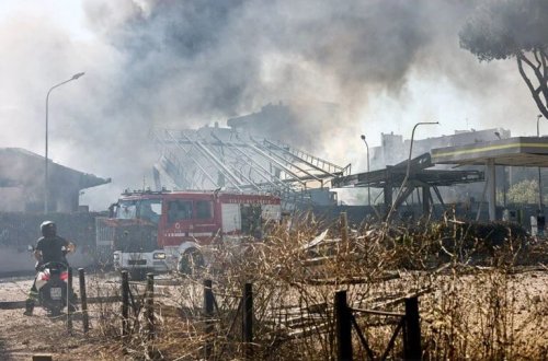 Yanacaqdoldurma məntəqəsində güclü partlayış