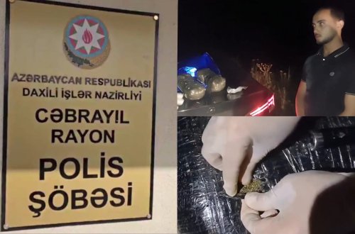 Cəbrayıl polisindən növbəti əməliyyat: marixuana və tiryək aşkarlandı