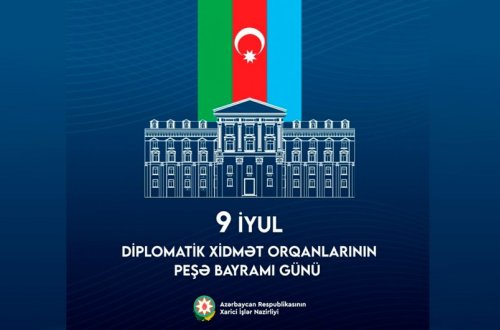 Bu gün Azərbaycanda Diplomatiya Günüdür