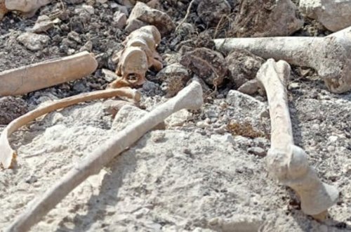 Ağdamda insan sümüyü fraqmentləri aşkarlandı