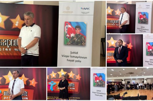 AYAK İB şəhid Vüqar İsmayılova həsr olunmuş videoçarxı təqdim etdi - MİNGƏÇEVİRDƏN FOTOLAR