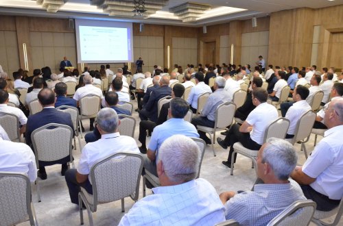 “Konstitusiya və Suverenlik İli” çərçivəsində Baş Prokurorluq tərəfindən işğaldan azad olunmuş Ağdamda regional konfrans keçirilir