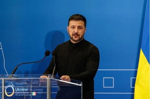 Zelenski silahlara görə Trampa təşəkkür edib