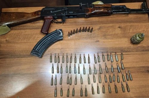 Qanunsuz saxlanılan odlu silah-sursat aşkar olunaraq götürülüb