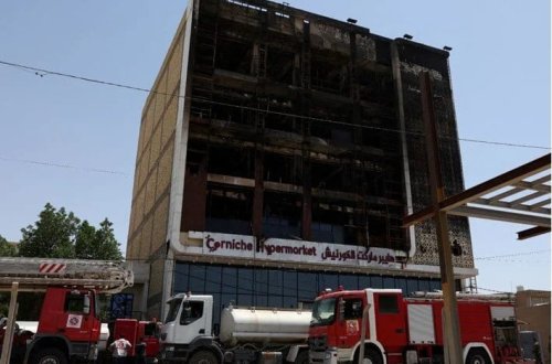 İraqda ticarət mərkəzində yanğın baş verib: Azı 60 nəfər ölüb