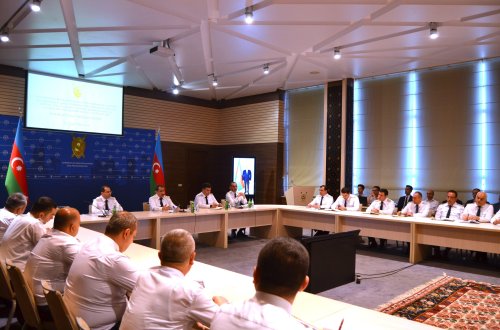 Baş prokuror yanında Korrupsiyaya qarşı Mübarizə Baş İdarəsində əməliyyat müşavirəsi keçirilib