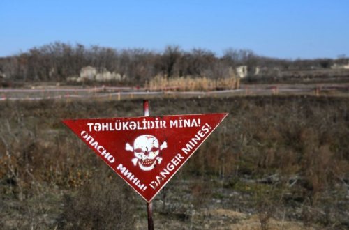 Ötən həftə 1600 hektardan çox ərazi minalardan təmizlənib