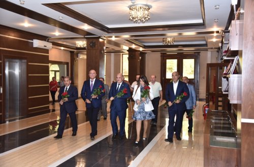 Nəsimi rayonunda Milli Mətbuatın 150 illiyinə həsr olunmuş 