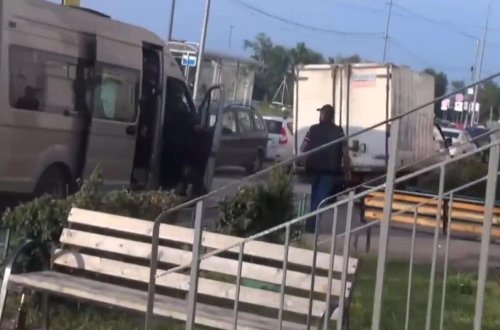 Rusiyada OMON azərbaycanlıları saxladı - VİDEO