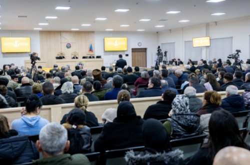 Hərbi cinayətlər törətməkdə təqsirləndirilən erməniəsilli şəxslərin məhkəməsi keçirilir