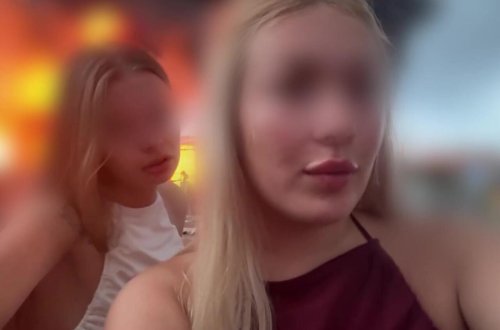 Yanğının qarşısında tiktok çəkən qızlar saxlanıldılar - VİDEO