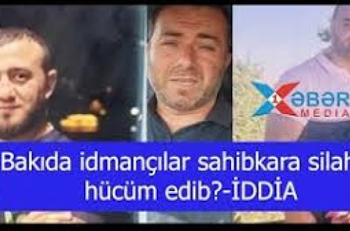 Bakıda idmançılar sahibkara silahlı hücüm edib?- İDDİA-VİDEO