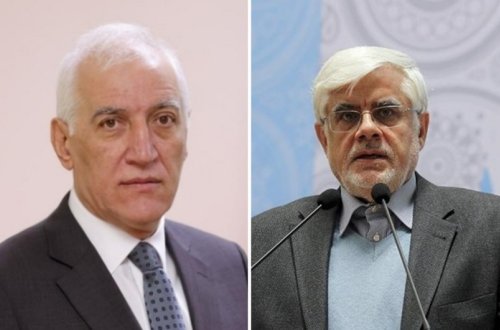Ermənistan prezidenti İranın vitse-prezidenti ilə görüşüb