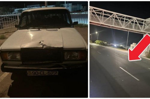 Bakı-Şamaxı-Yevlax yolunda ana və 2 yaşlı övladını avtomobil vuraraq öldürüb