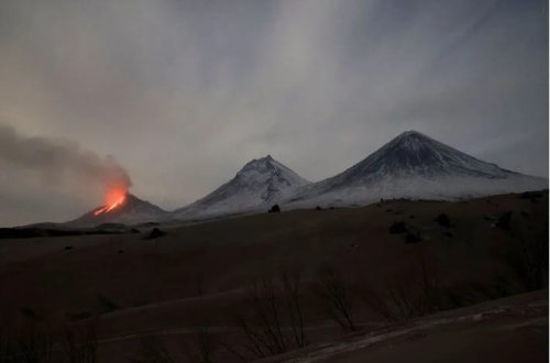 Rusiyanın səması qırmızıya çevrilir: Klyuchevskaya 10 kilometrə qədər püskürə bilər
