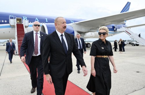 Azərbaycan Prezidenti İlham Əliyev ABŞ-a işgüzar səfərə getdi - FOTO