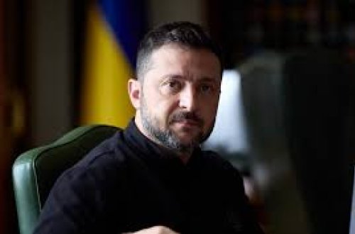 Zelenski: Ukrayna öz ərazilərindən imtina etmək fikrində deyil