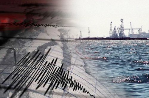 Xəzərdə zəlzələ oldu