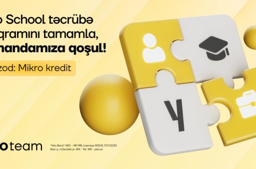 Mikro kredit sahəsində karyera qurmaq istəyənlərin nəzərinə!