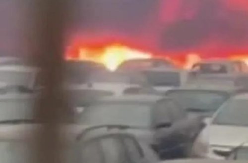 Yunanıstanda meşə yanğını: 550 avtomobil külə döndü 