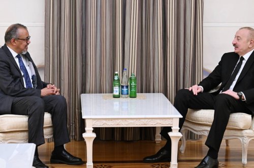 ÜST-nin Baş direktoru İlham Əliyevə təbrik məktubu göndərib