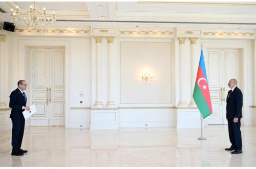 Prezident İsrailin Azərbaycanda yeni təyin olunmuş səfirini qəbul edib - FOTO