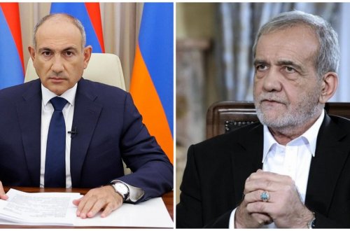 İrəvanda Paşinyanın Pezeşkianla görüşü başlayıb