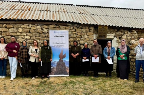 “4 mövsüm Qrız”: Qrızda qadınlar üçün növbəti təlim keçirildi – FOTO