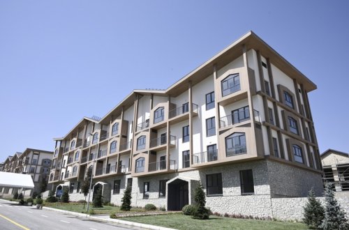 Kəlbəcər şəhərində 4-cü yaşayış kompleksinin təməli qoyulub