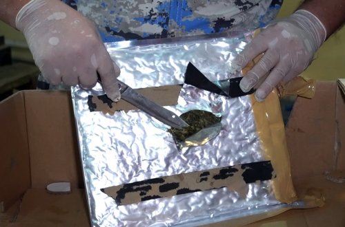 “Kahı” yükü aparan avtomobildən 70 kiloqram marixuana aşkar edilib