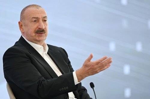 Azərbaycan Prezidenti müxtəlif ölkələrin vaxtilə Ermənistana pulsuz silah verməsinin məqsədini açıqlayıb